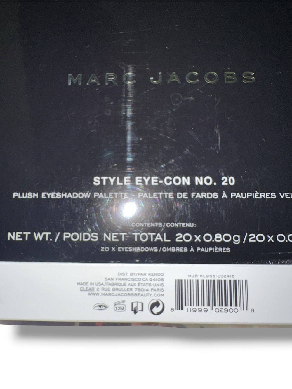 Marc Jacobs Style Eye-Con No. 20 Plush Eyeshadow Palette - NIB COLLECTIBLE - Picture 3 of 5
